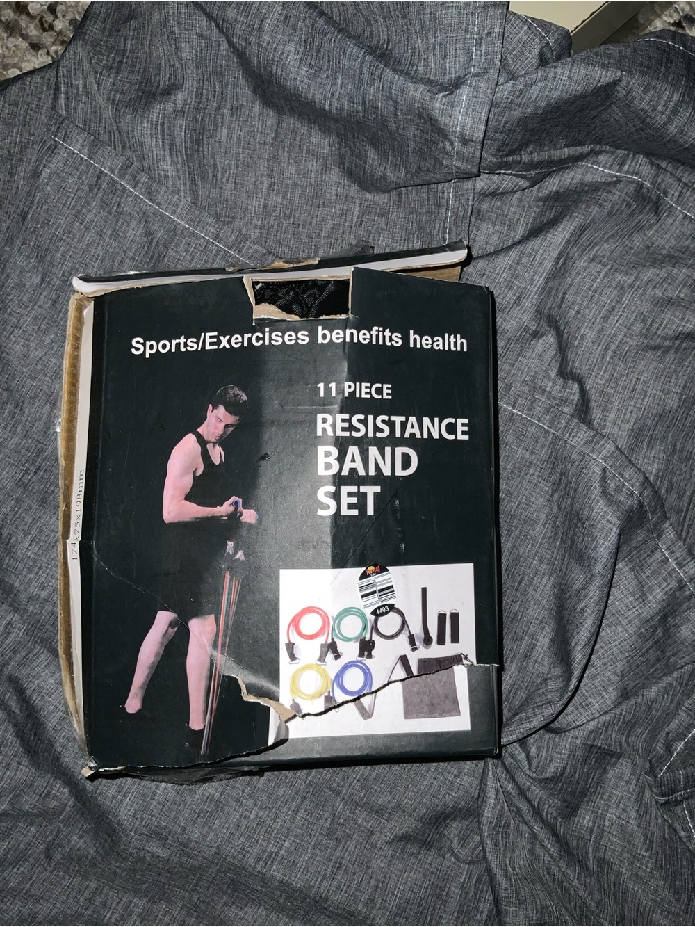 11-Piece Resistance Band Set